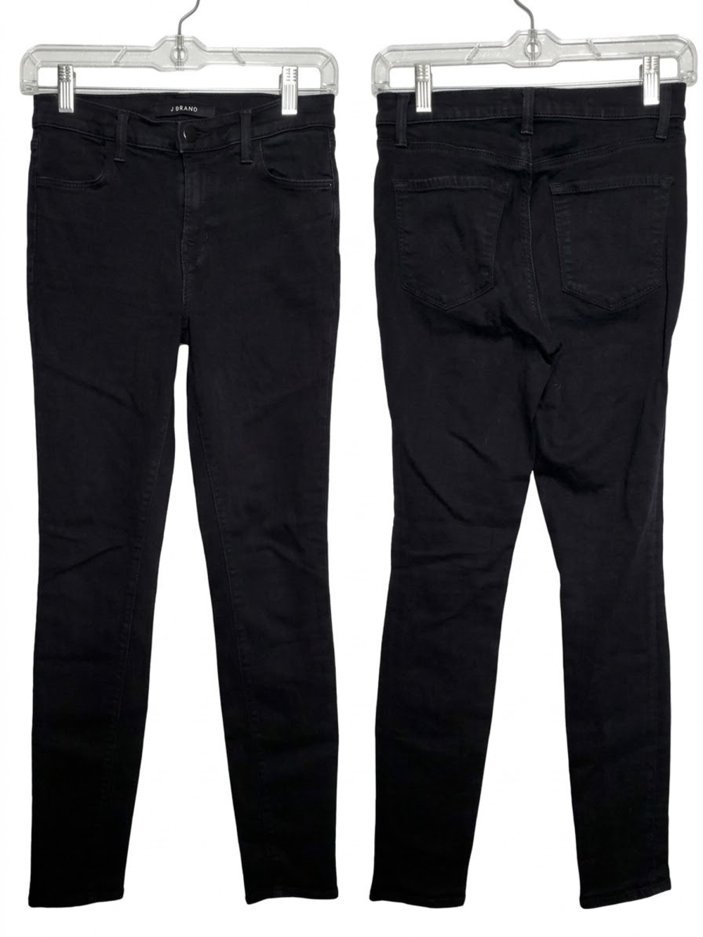 J Brand Black Skinny Jeans - Classic Slim Fit Size 25